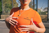 SF Cotton Crop Top Orange