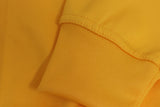 Swish Factorie Men Yellow Fleece Hoodie