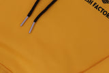 Swish Factorie Men Yellow Fleece Hoodie